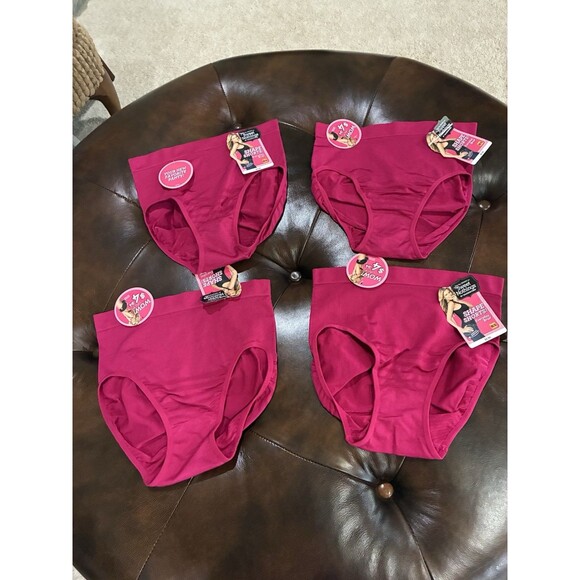 4 PAIR MAIDENFORM SWEET NOTHINGS SHAPE BRIEFS PANTIES SIZE 6M NWT - Picture 1 of 2
